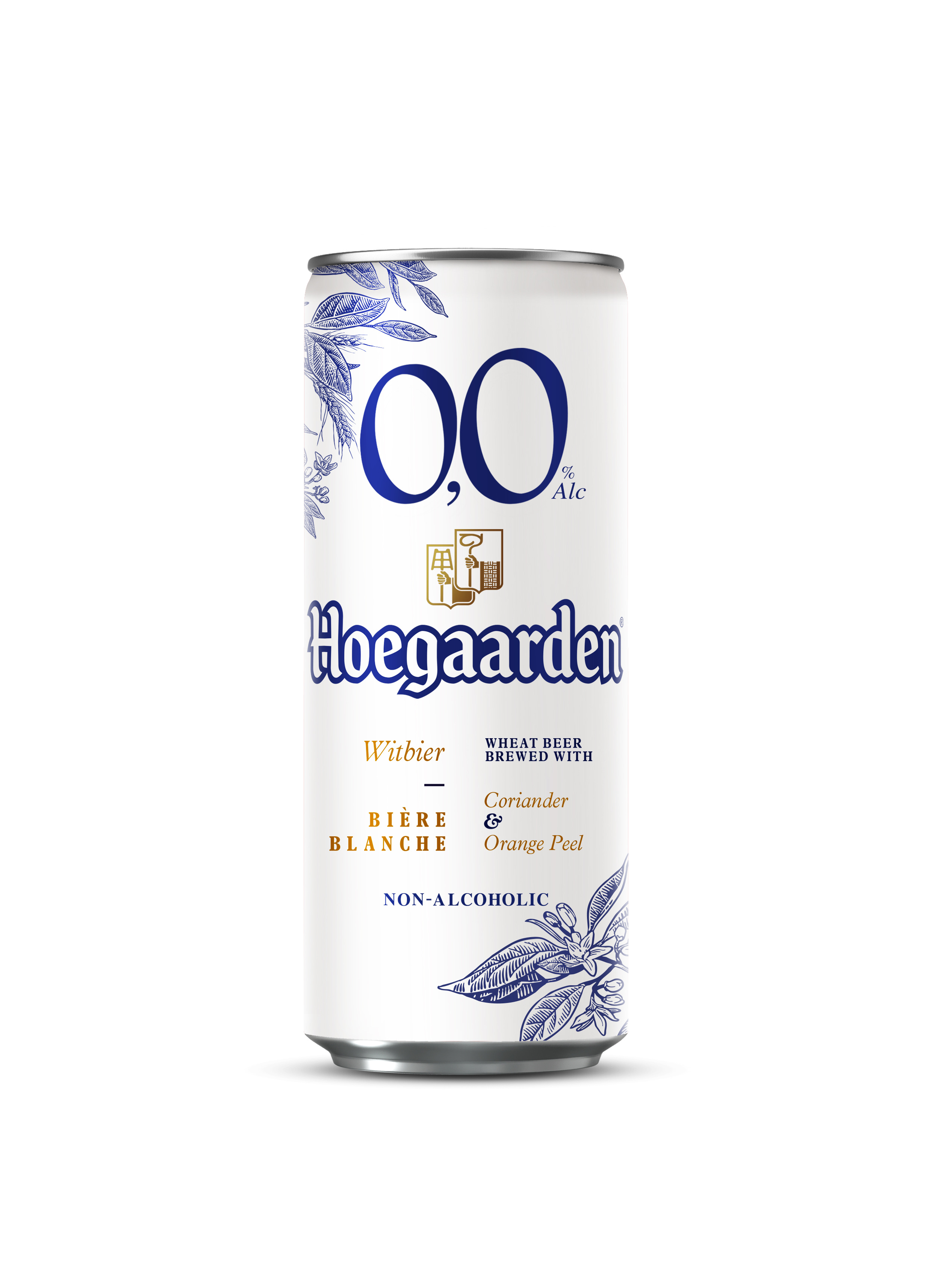 Пивной напиток HOEGAARDEN NON ALCOHOLIC пшеничный нефильтрованный  осветленный, 330мл