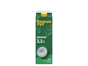 Кефир БЕЖИН ЛУГ 3,2%, 900г
