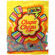 Экструдированный мармелад CHUPA CHUPS фансы с фруктовым вкусом, 150г