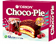 Пирожное ORION CHOCO PIE вишня, 360г