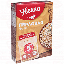 Крупа перловая УВЕЛКА в пакетиках для варки, 400г