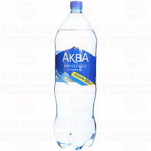 Вода питьевая AQUA MINERALE газированная пэт, 2л