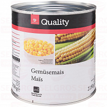 Кукуруза сладкая TRANSGOURMET QUALITY в зернах, 2.1кг