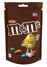 Драже M&MS C молочным шоколадом, 80г