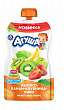 Фруктовое пюре АГУША яблоко, банан, клубника, киви, 90г