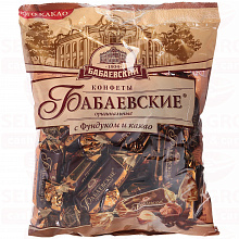 Конфеты БАБАЕВСКИЙ фундук и какао, 200г