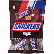 Батончики SNICKERS MINIS, 180г