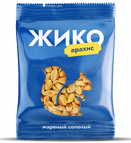 Арахис ЖИКО обжаренный с солью, 130г
