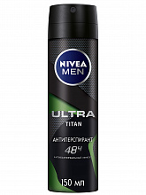 Дезодорант NIVEA MEN ультра титан, 150мл