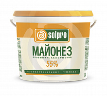 Майонез провансаль SOLPRO 55%, 10л