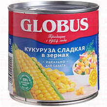 Кукуруза сладкая GLOBUS, 425мл