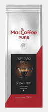 Кофе MACCOFFEE эспрессо форте жареный молотый натуральный, 250г