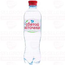 Вода питьевая СВЯТОЙ ИСТОЧНИК газированная пэт, 500мл