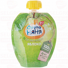 Пюре яблоко, 90г