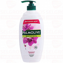 Гель для душа PALMOLIVE NATURALS черная орхидея и увлажняющее молочко, 750мл