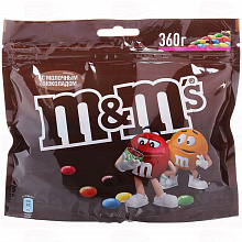 Драже M&MS с молочным шоколадом, 360г