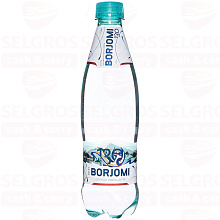 Вода минеральная BORJOMI газированная пэт, 500мл