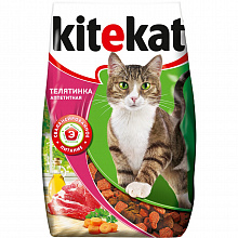 Корм для кошек KITECAT телятина аппетитная, 1.9кг