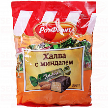 Халва РОТ ФРОНТ с миндалем, 250г