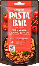 Соус ГУРМИКС для макарон по-итальянски в томатно-базиликовом соусе, 120г