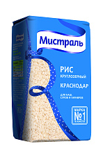 Рис круглозерный МИСТРАЛЬ, 900г