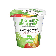 Биойогурт ЭКОНИВА яблоко-груша 2,8%, 125г