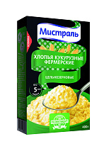 Хлопья кукурузные МИСТРАЛЬ фермерские, 400г