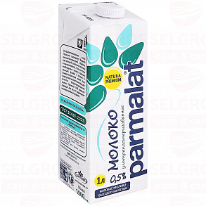 Молоко PARMALAT 0,50%, 1л