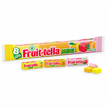 Жевательные конфеты FRUITTELLA мини со вкусом клубники, 88г