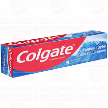 Зубная паста COLGATE SUPERFRESH крепкие зубы+свежее дыхание, 100мл