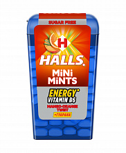 Конфеты HALLS MINI MINTS со вкусом манго и апельсина, 12г