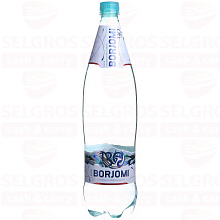 Вода минеральная BORJOMI газированная пэт, 1.2л
