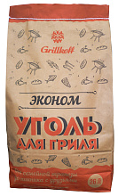 Уголь древесный GRILLKOFF для гриля, эконом, 26л