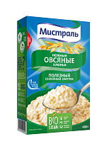 Хлопья овсяные МИСТРАЛЬ, 400г