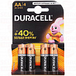 Батарейки DURACELL BASIC AA 1.5V LR6 4 шт