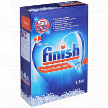 Соль для посудомоечных машин FINISH, 1.5кг