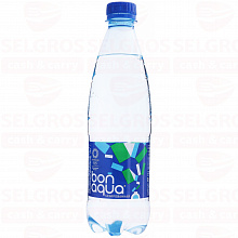 Вода питьевая BONAQUA газированная, 500мл