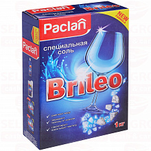 Соль для посудомоечных машин PACLAN BRILEO, 1кг