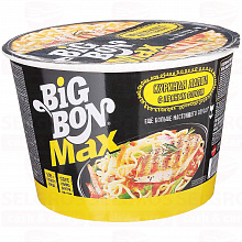 Лапша BIG BON MAX с курицей и пряным соусом, 95г