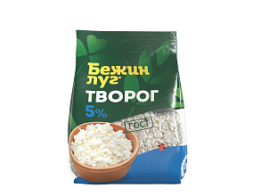 Творог БЕЖИН ЛУГ 5%, 300г