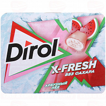 Жевательная резинка DIROL X-FRESH арбуз, 16г