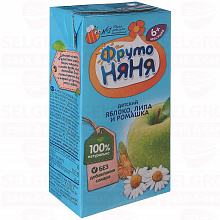 Напиток яблоко, липа, 200мл