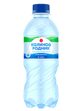 Вода минеральная КАЛИНОВ РОДНИК питьевая, газированная пэт, 330мл