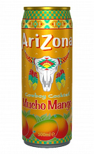 Холодный чай ARIZONA MUCHO MANGO EU банка, 500мл