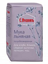 Мука льняная С. ПУДОВЪ, 400г